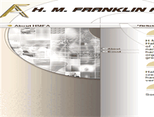 Tablet Screenshot of hmfa.com