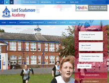Tablet Screenshot of lordscudamore.hmfa.org.uk