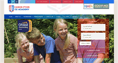 Desktop Screenshot of canonpyon.hmfa.org.uk